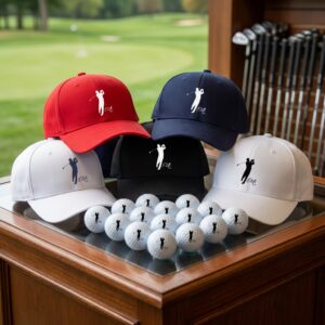 Elite Pro Golf Pack (One cap + Twelve balls) «FREE SHIPPING»